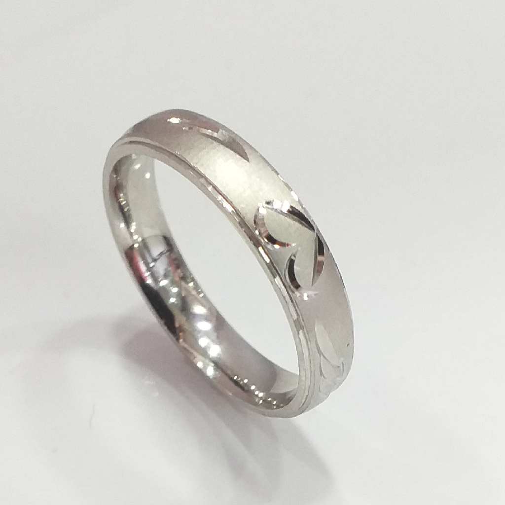 RSINC Shining Black & Silver Titanium Thumb Ring For Boys & Girls Brass Ring  | eBay