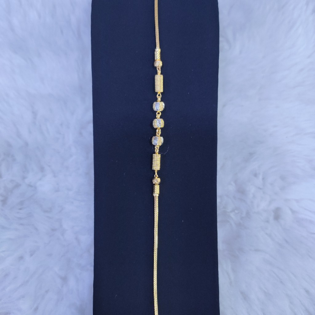 22KT/916 Yellow Gold Fancy Riyana  Bracelet GLU-177