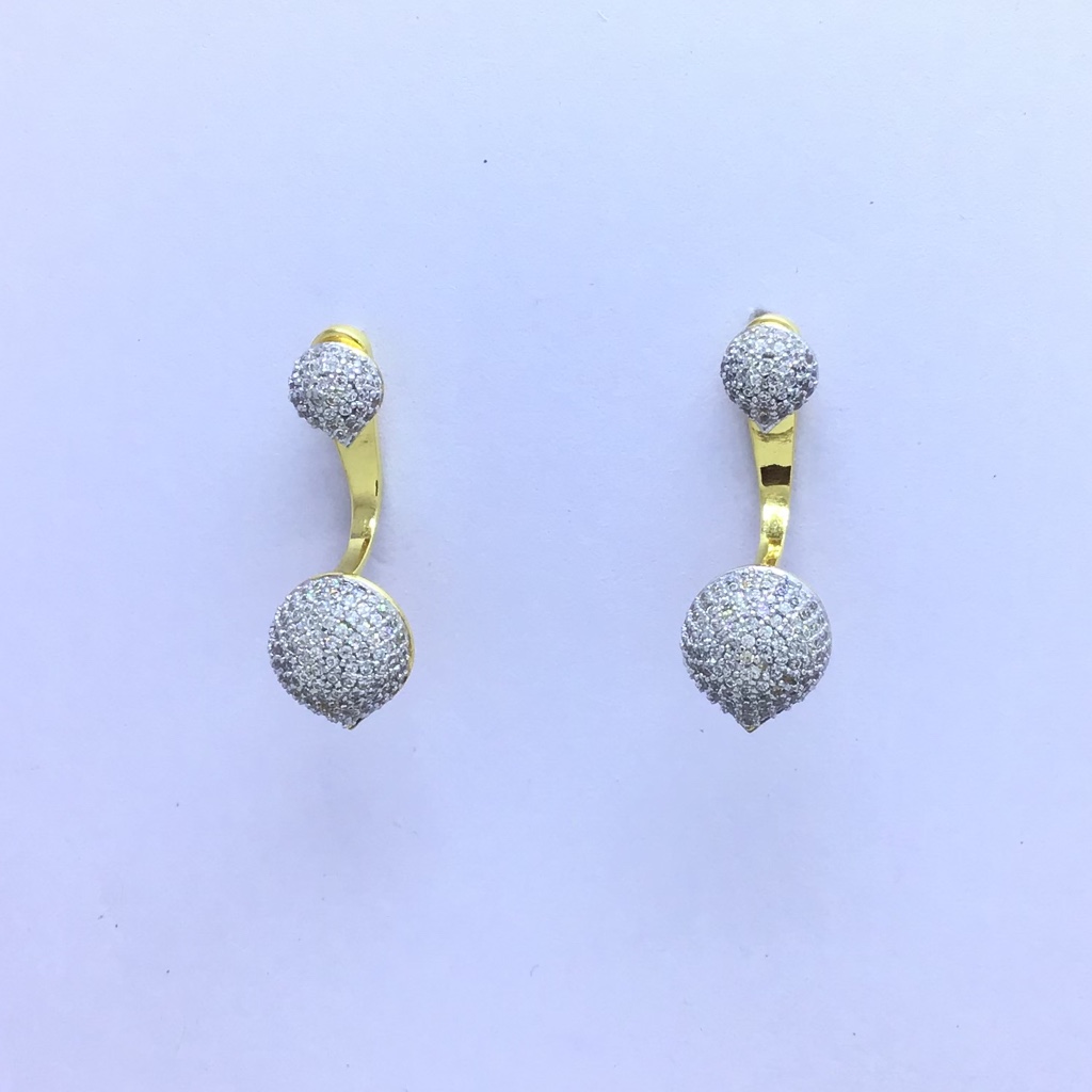 fancy gold earrings
