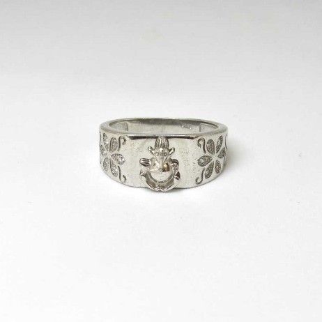925 Sterling Silver Ganesh Gents Ring