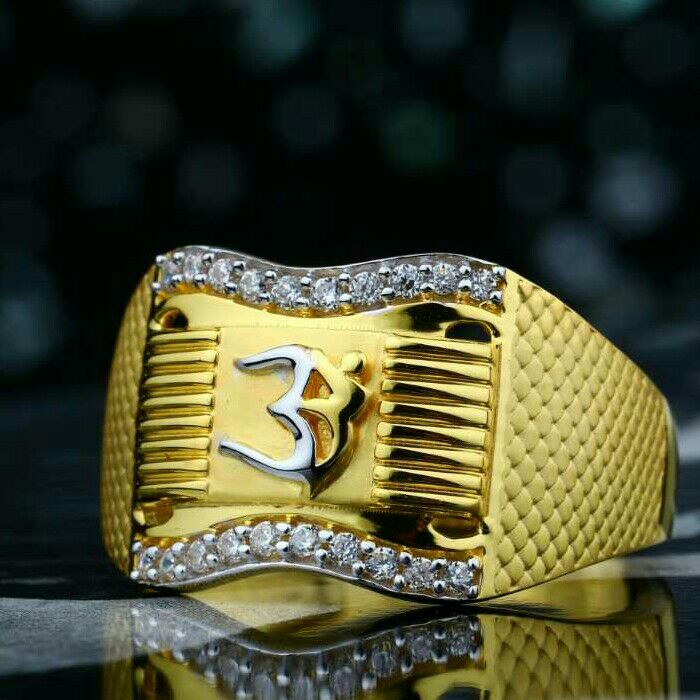 Om Attractive Gents Ring 916