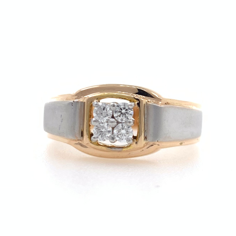 14K Gold 4 Stone Diamond Ring 66629: buy online in NYC. Best price at  TRAXNYC.
