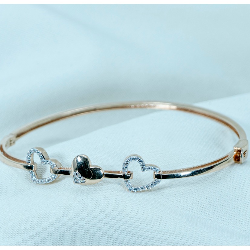 Women gold heart bracelet lb1-529