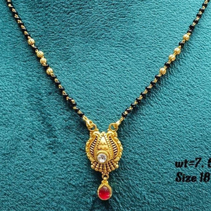 22crt Gold Antique Mangalsutra