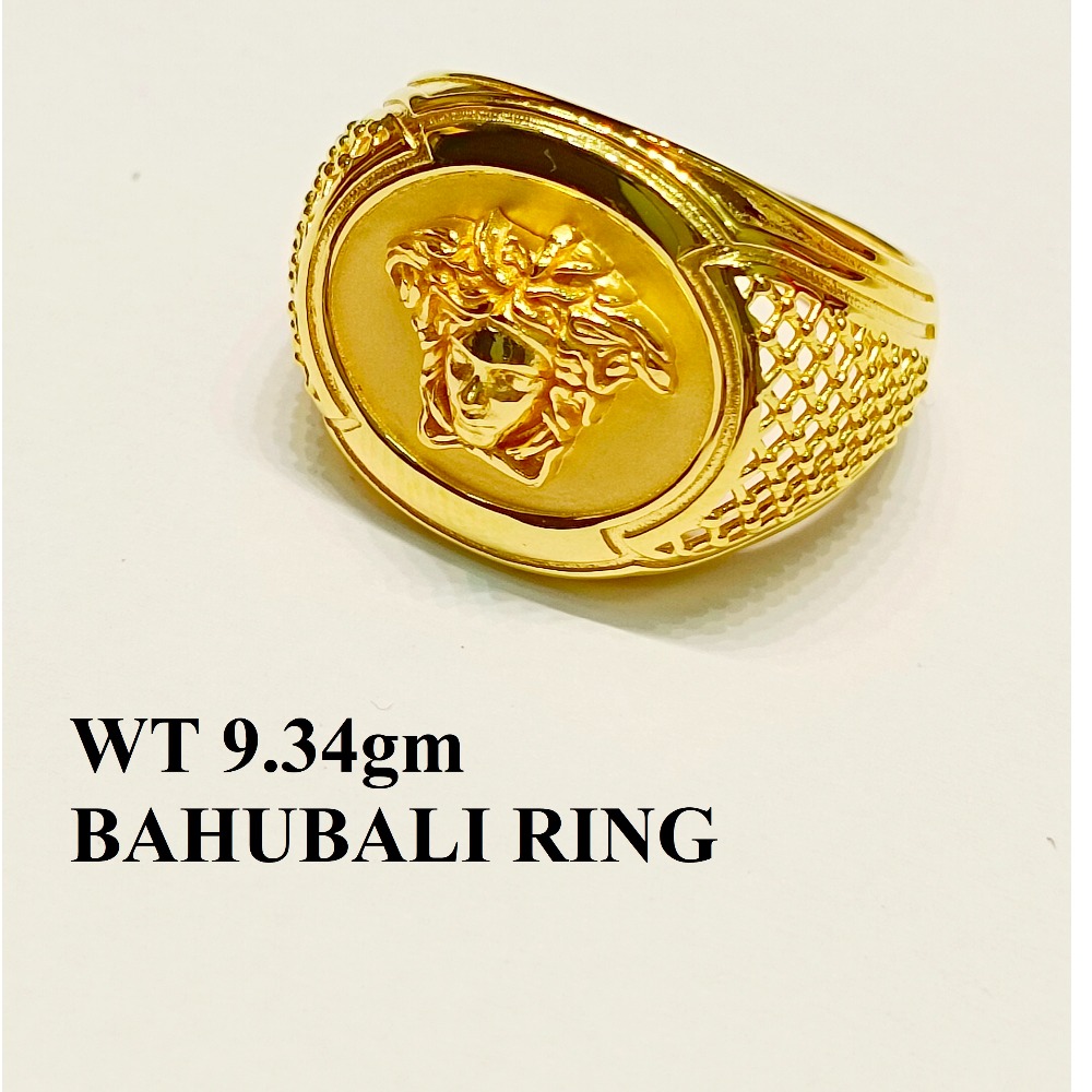 22K Bahubali Design Ring