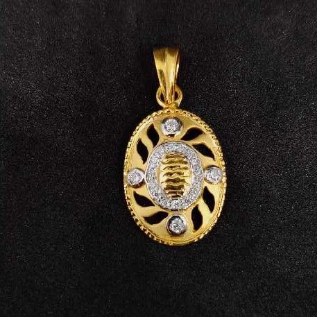 916 Gold fancy pendant For Men NO-44520