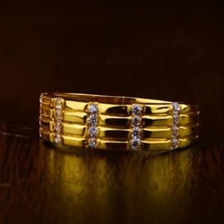916 Gold Gents Ring 0009