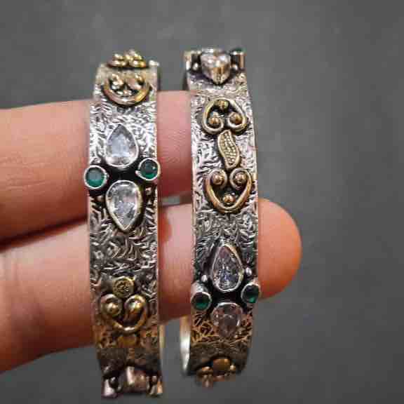 925 sterling silver antique bangles