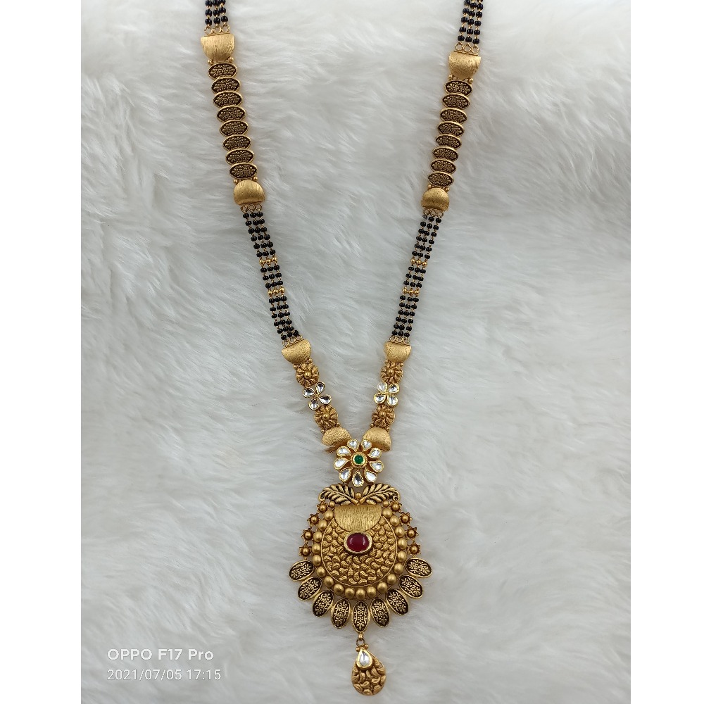 916 GOLD ANTIQUE FULL SIZE MANGALSUTRA