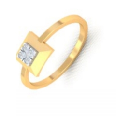 Squre Design Diamond ring