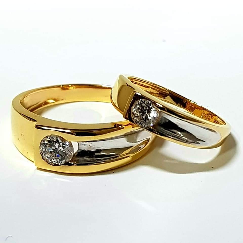 Buy quality couple ring 916 cz in Surendranagar