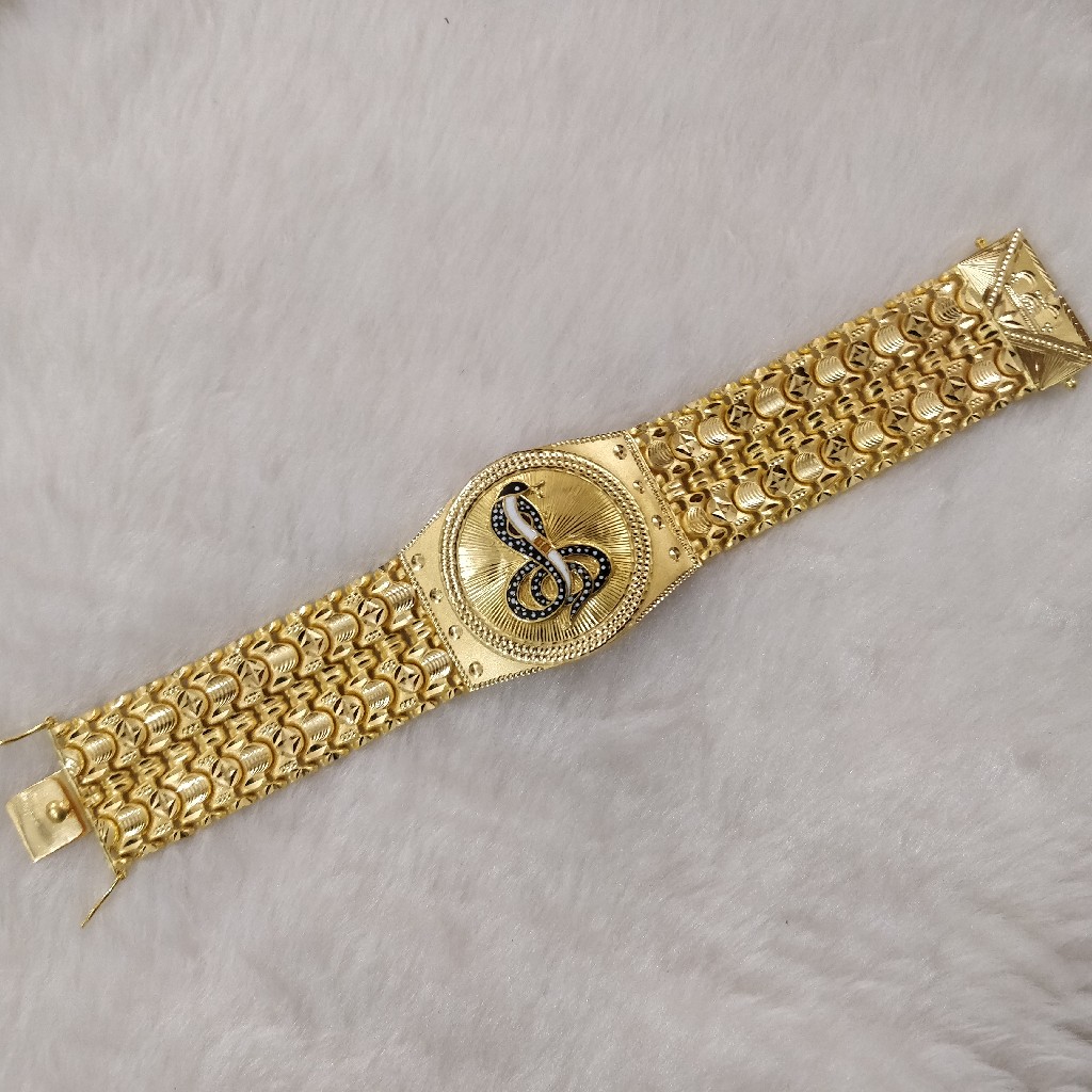 916 Gold Gent's Goga Maharaj Bracelet