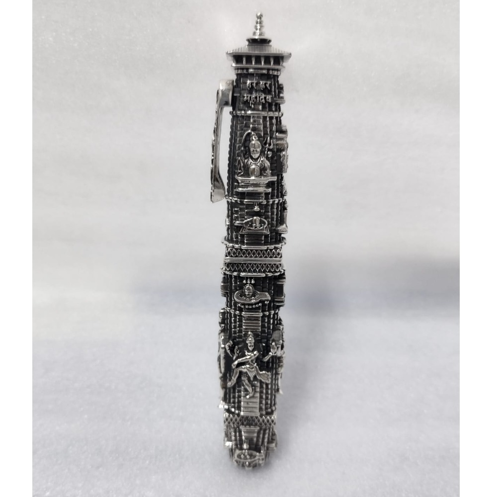 Pure silver premium lord shiva 3d pen on kedarnath theme