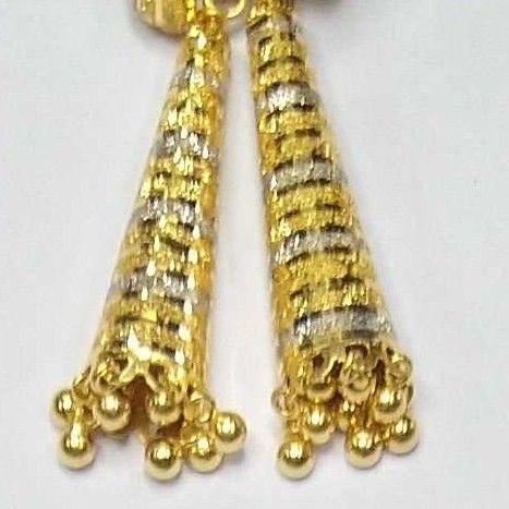 916 Gold Morden Cone Butti Jewellery