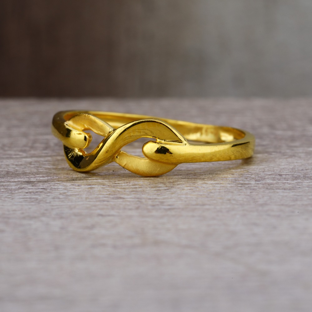 Buy quality Ladies 22K Gold Infinity Design Ring -LPR41 in Ahmedabad