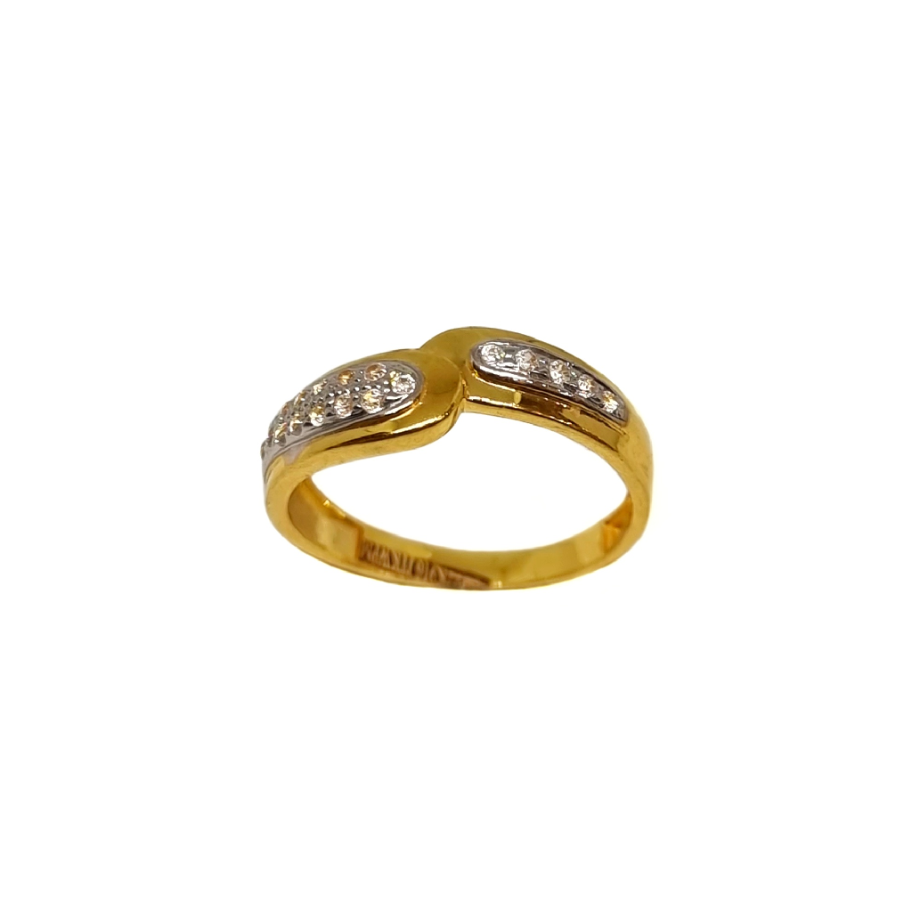 22K Gold Modern Ladies Ring MGA - LRG1312