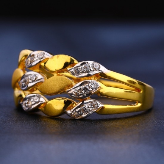 22 carat gold designer ladies rings RH-LR423
