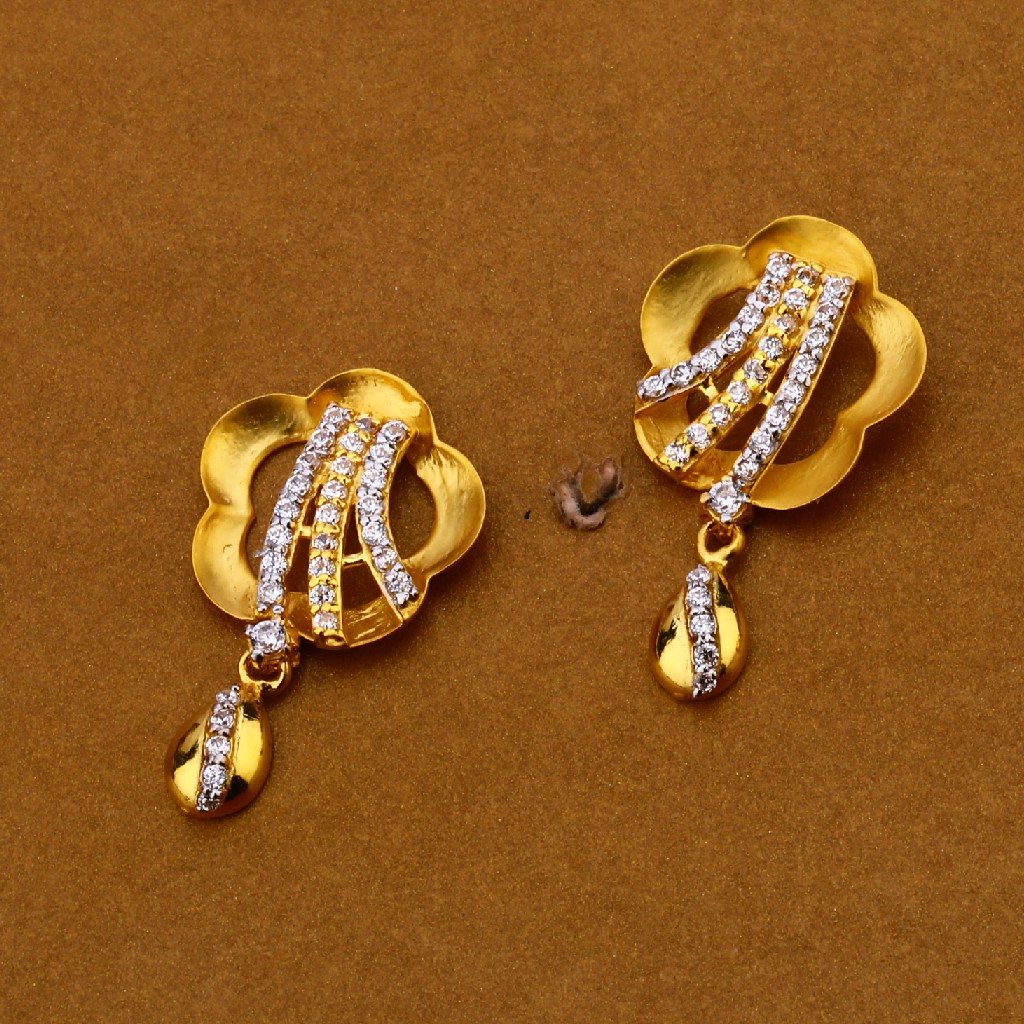 916 Cz Gold Ladies Pendant Set FPS150