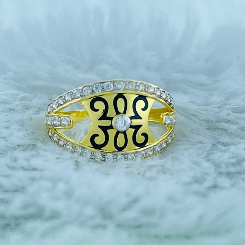 916 gold CZ Diamond Ring For Women