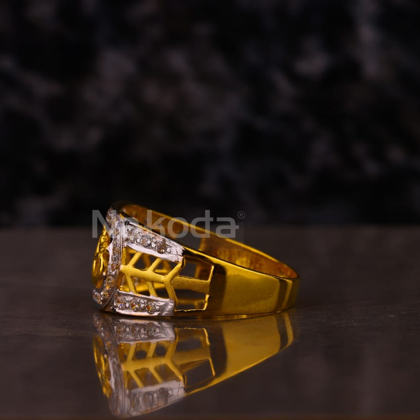 916 Gold Men's God Ring MGR199