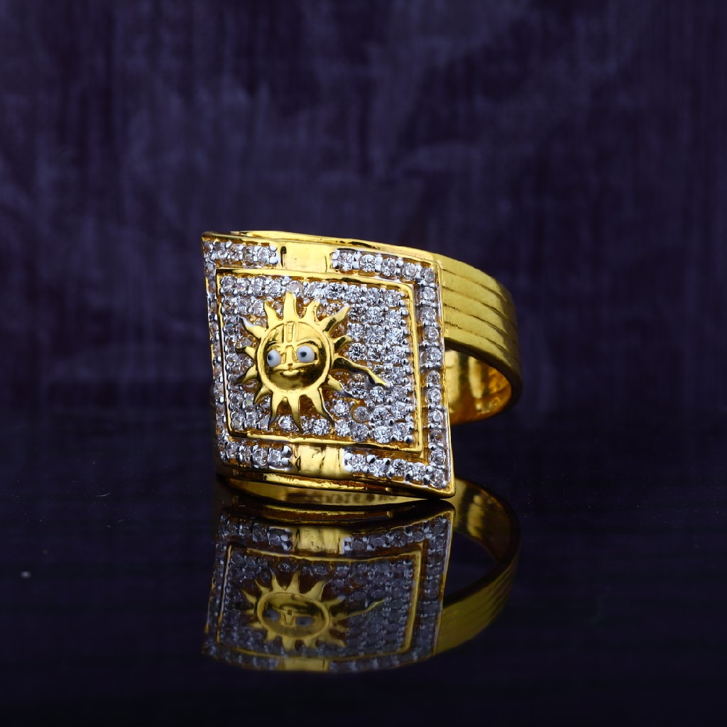 Buy quality 22k gold mens god religious ringmgr49 in Ahmedabad