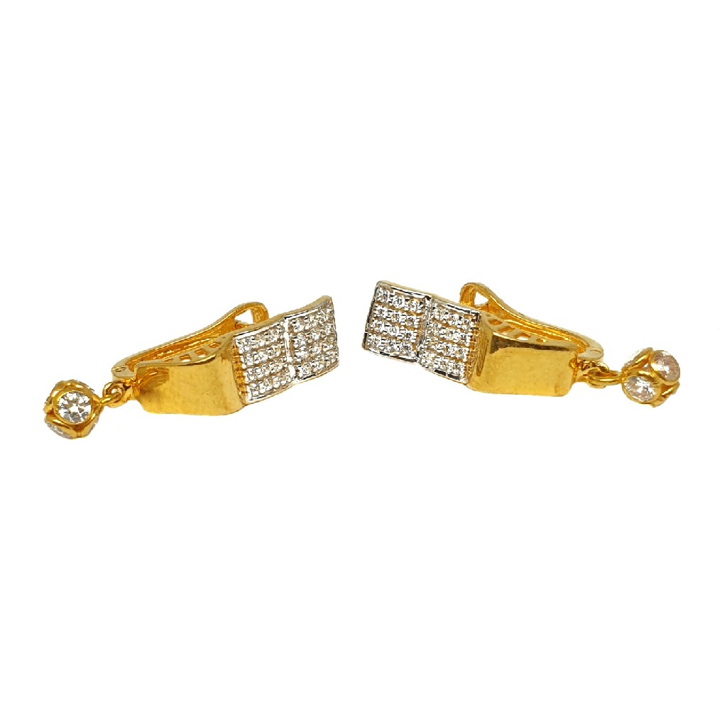 18K Gold Designer Earrings MGA - BLG0546