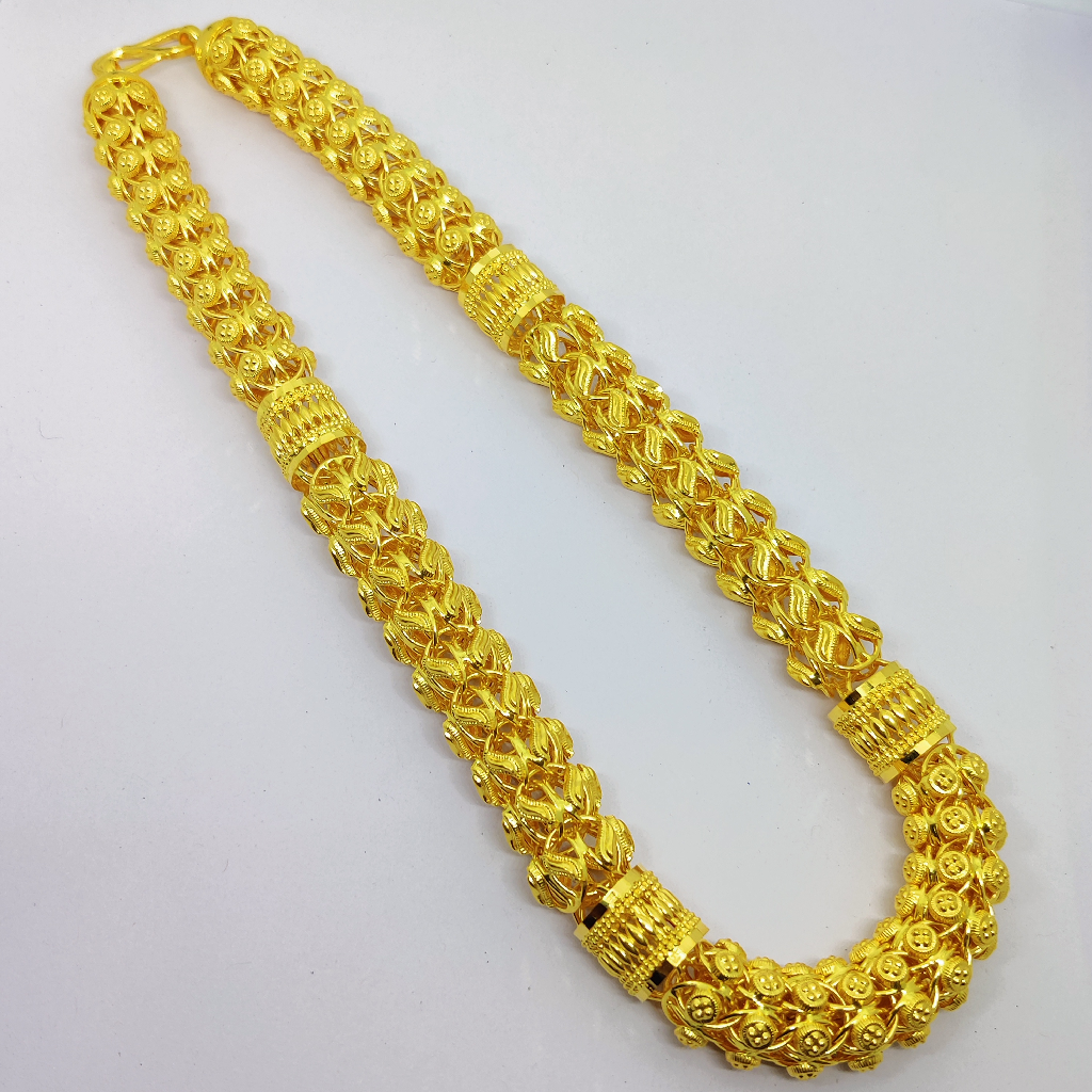 916 Gold Fancy Gent's Super Holo Chain