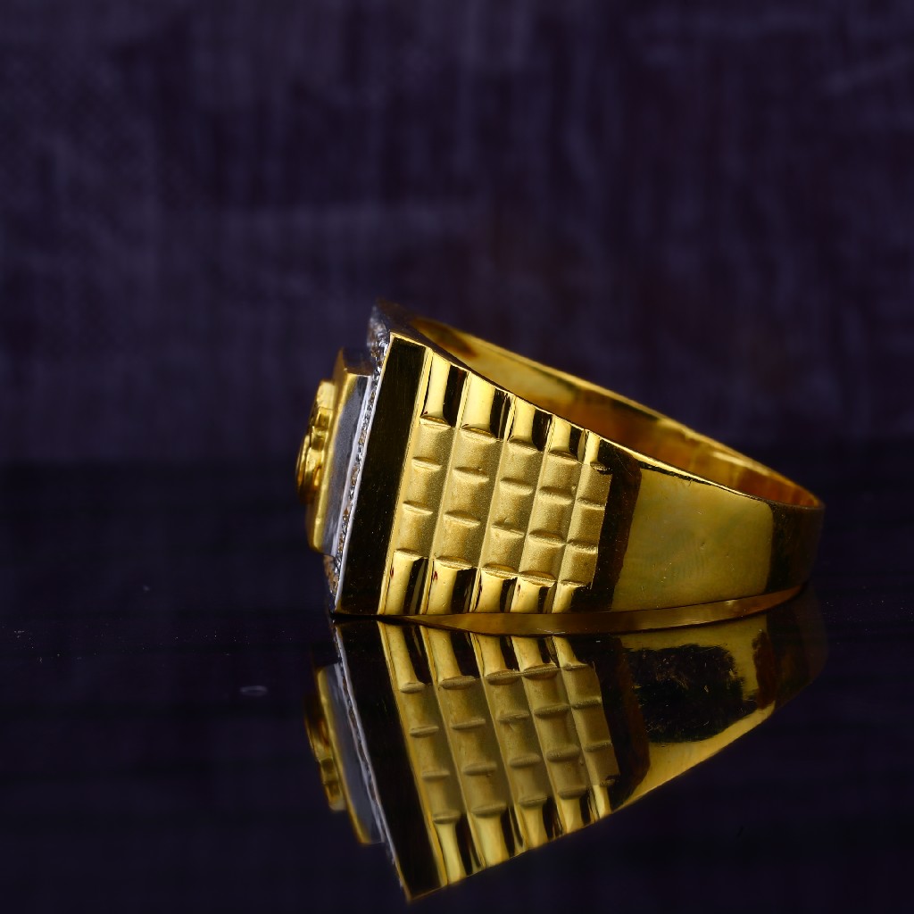 Om Gold Ring-MGR64