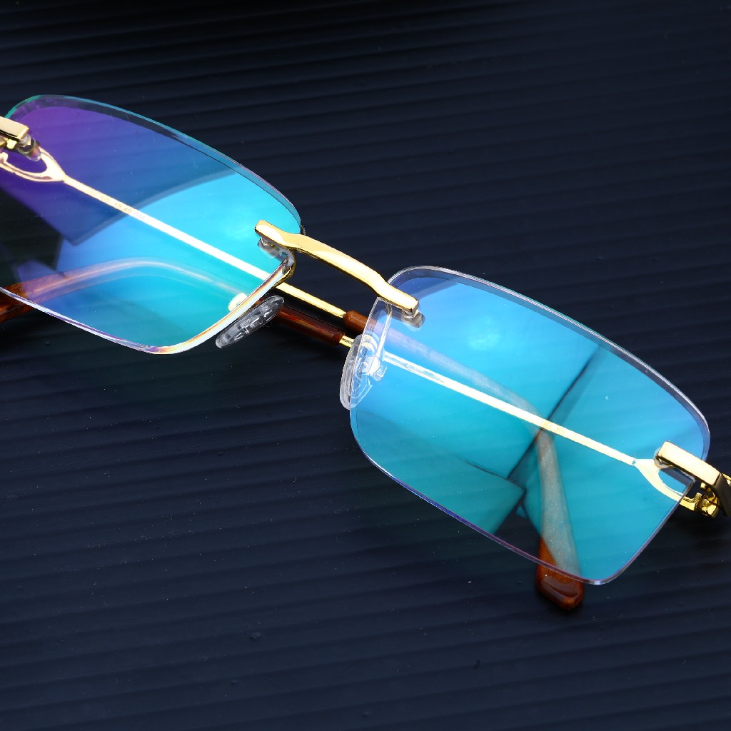 18KT Gold Mens Classic Spectacle S11