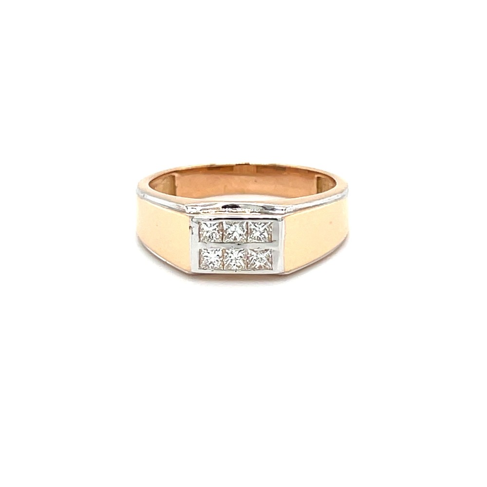2.75ct Blue 3 Stone Princess Cut Diamond Engagement Ring Bridal Set 14k  White Gold / Front Jewelers
