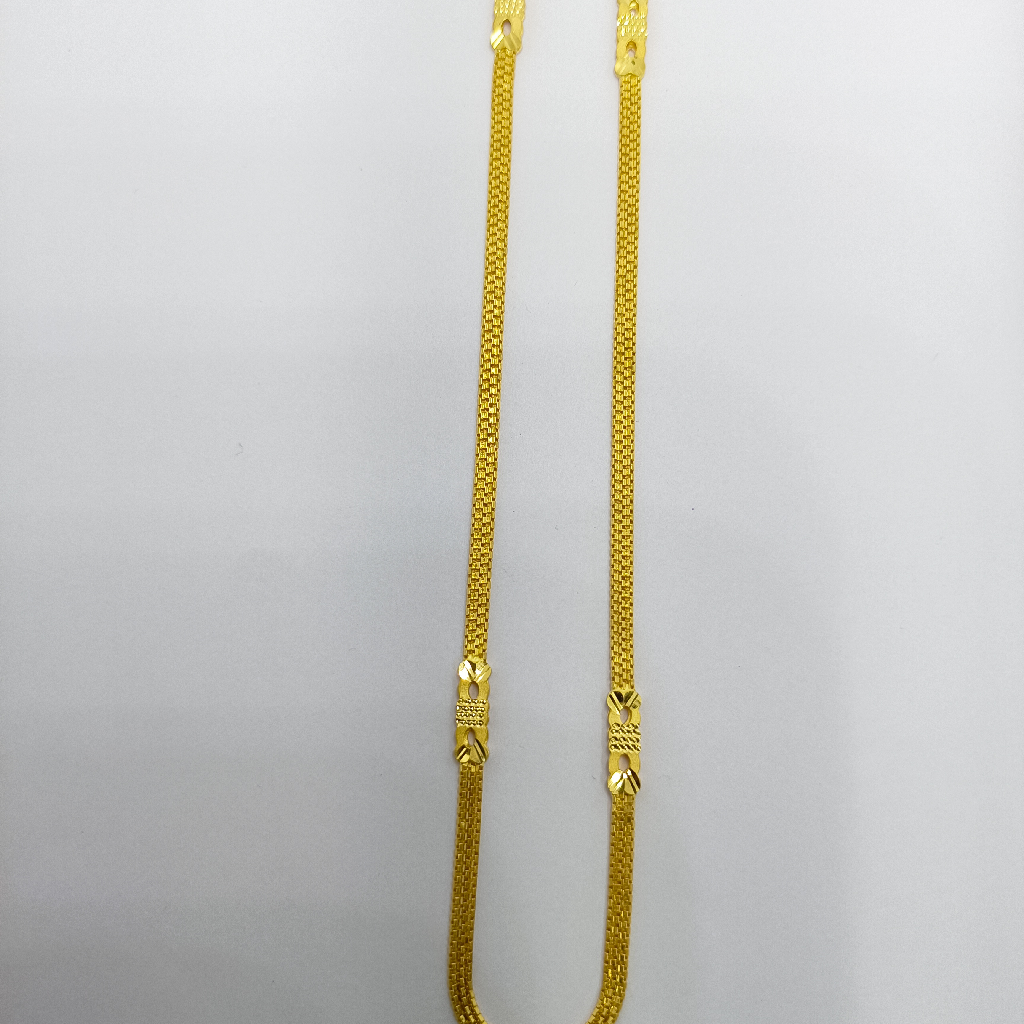 916 Gold Chain For Daily Wear