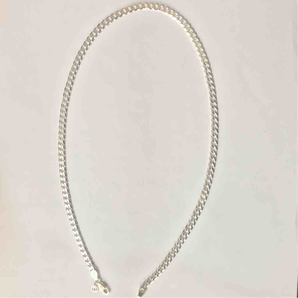 925 sterling silver curb chain