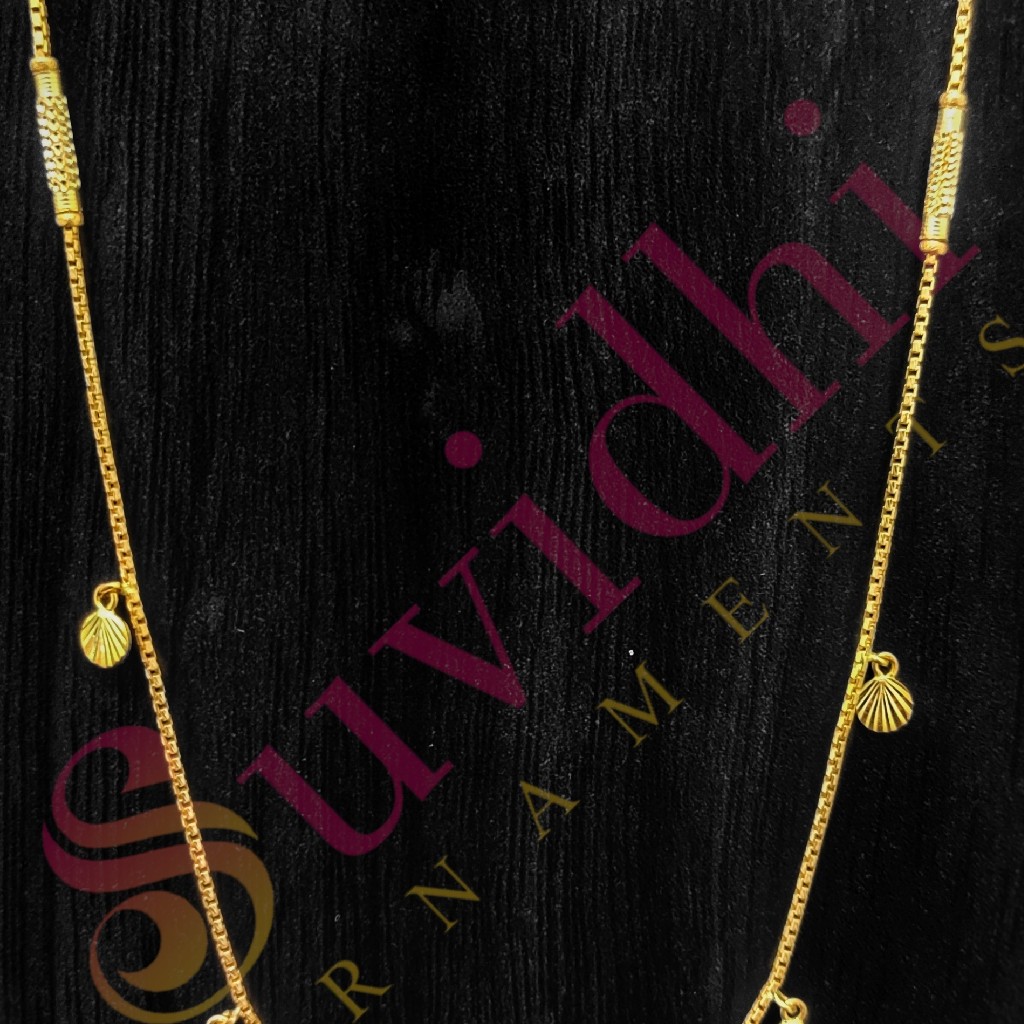 22 carat gold lightweight ladies chain 5gm