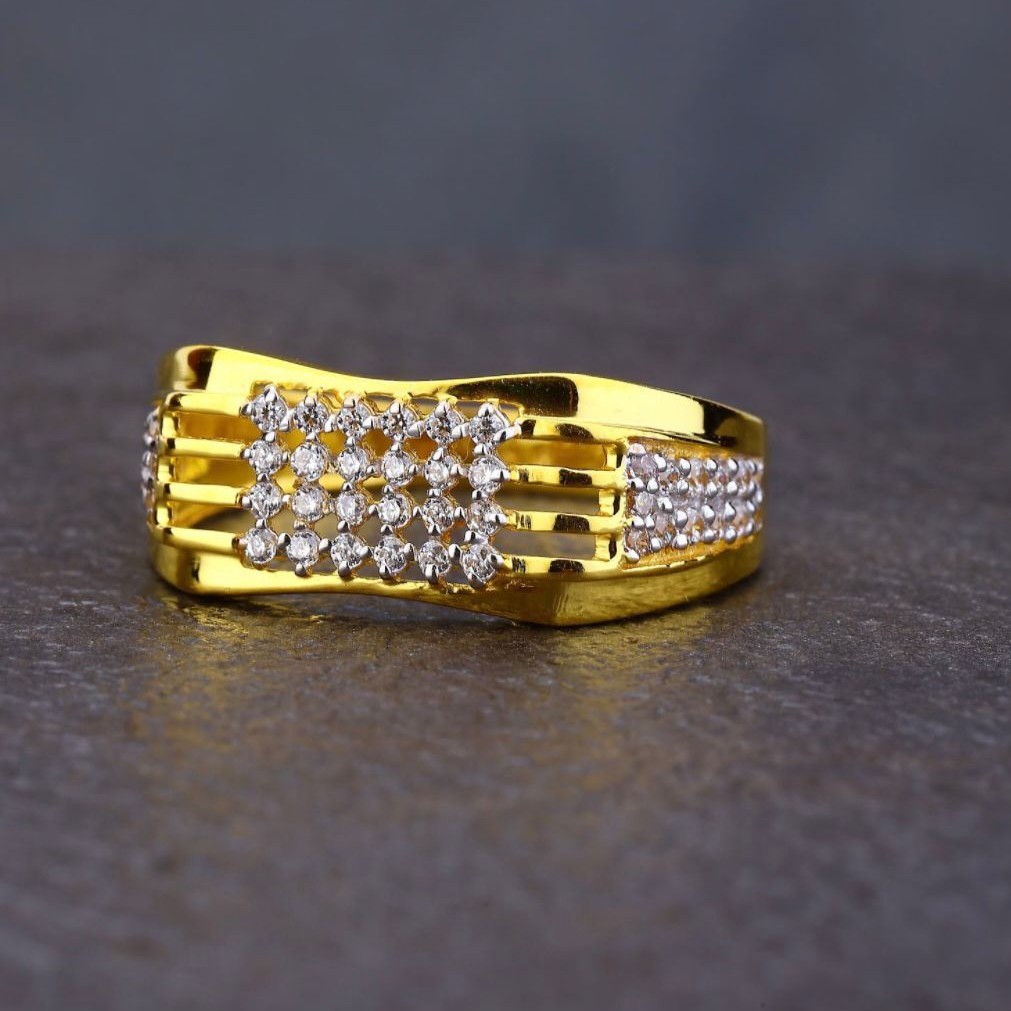 916 Gold Dazzling Ring