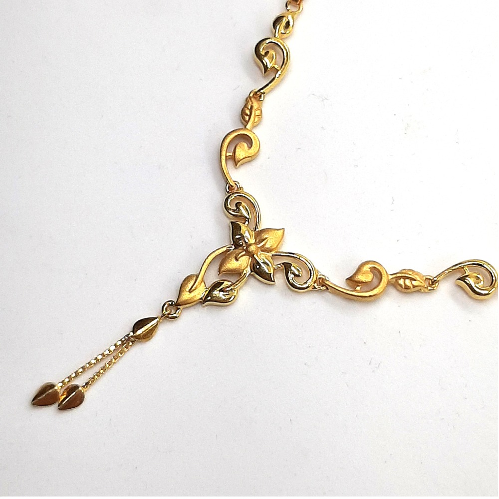 916 Gold Necklace Set SK-N007
