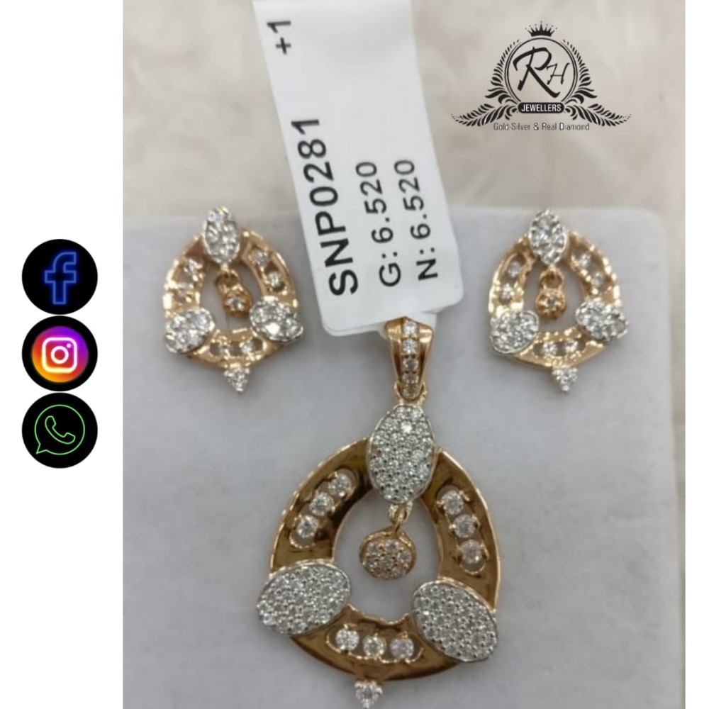 22 carat gold fancy earring set RH-ER685