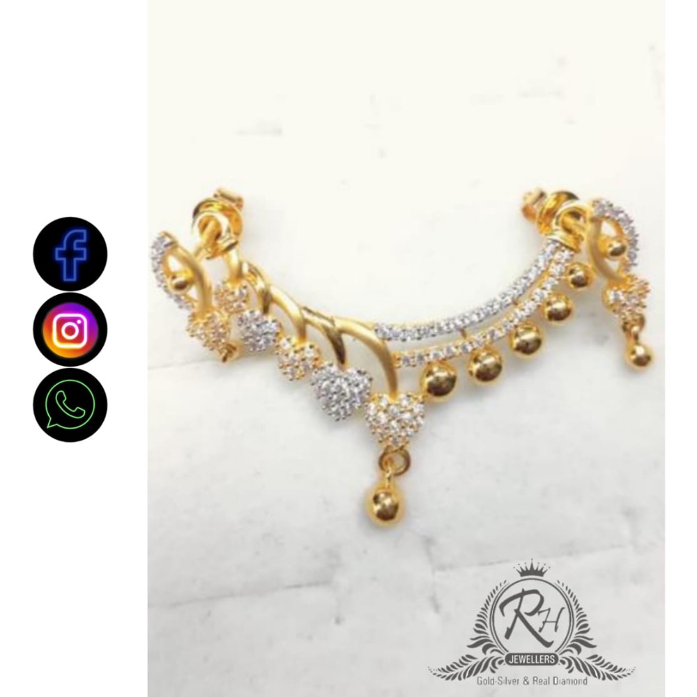 22 carat gold fancy daimond pendants RH-PD890