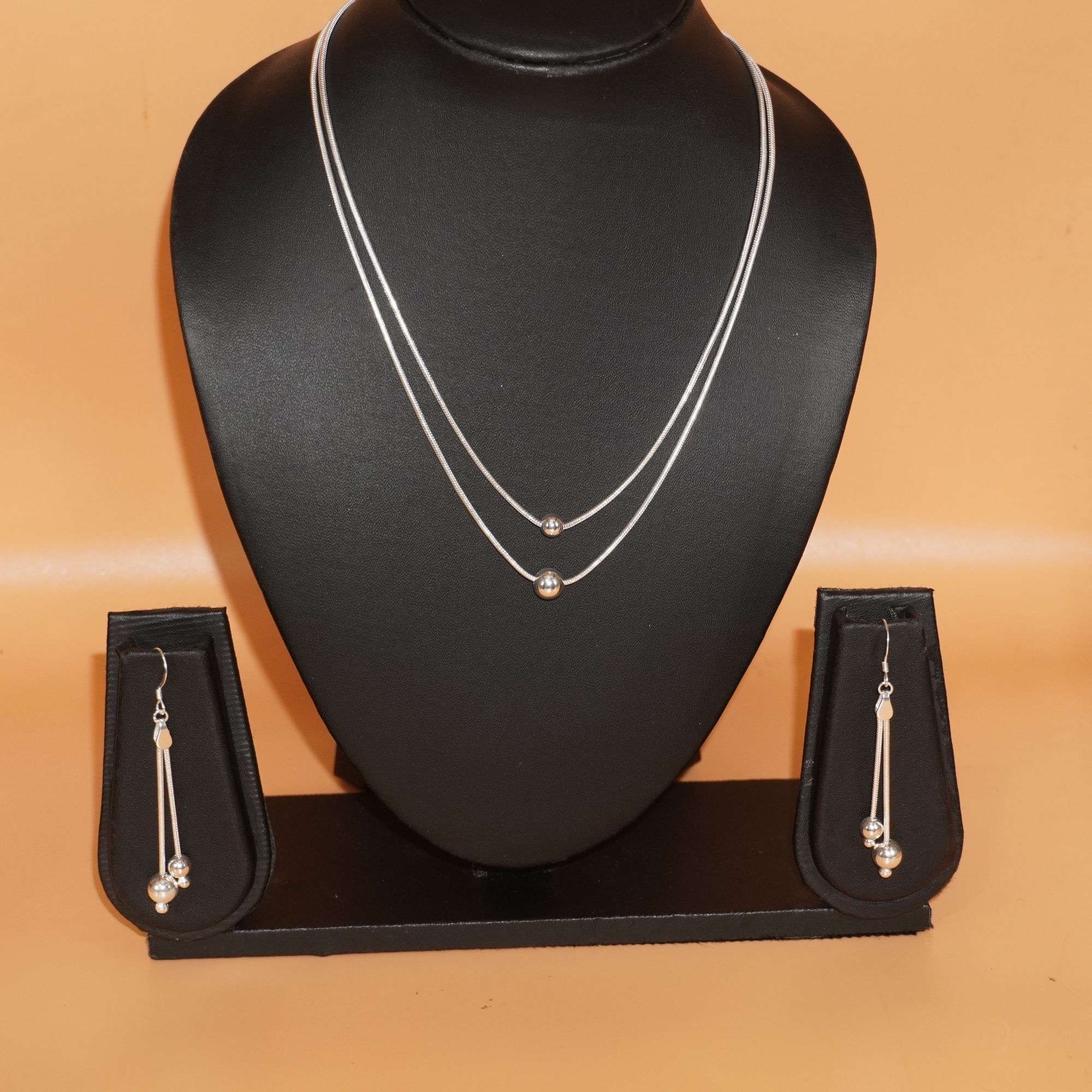 925 Silver Daily Wear Necklace Set