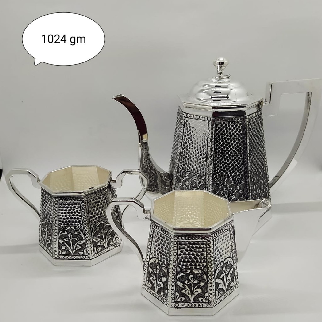Silver tea pot set jys0024