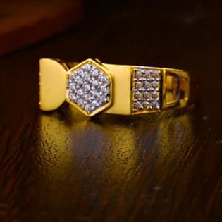 916 Gold Gents Ring 0014