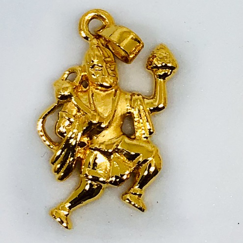 916 Gold Hanumanji Pendant KD-P009