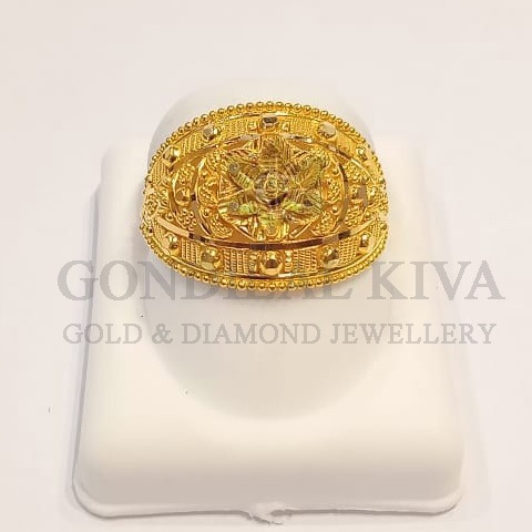 22kt gold ring gLR-h109