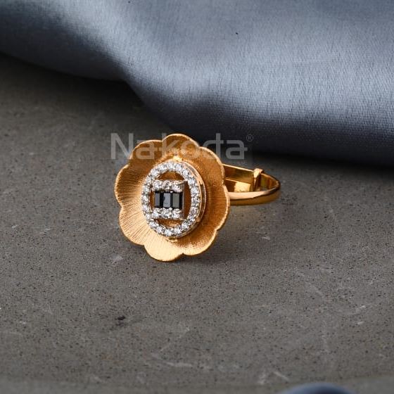 750 Rose Gold Hallmark Classic Ladies Ring RLR950