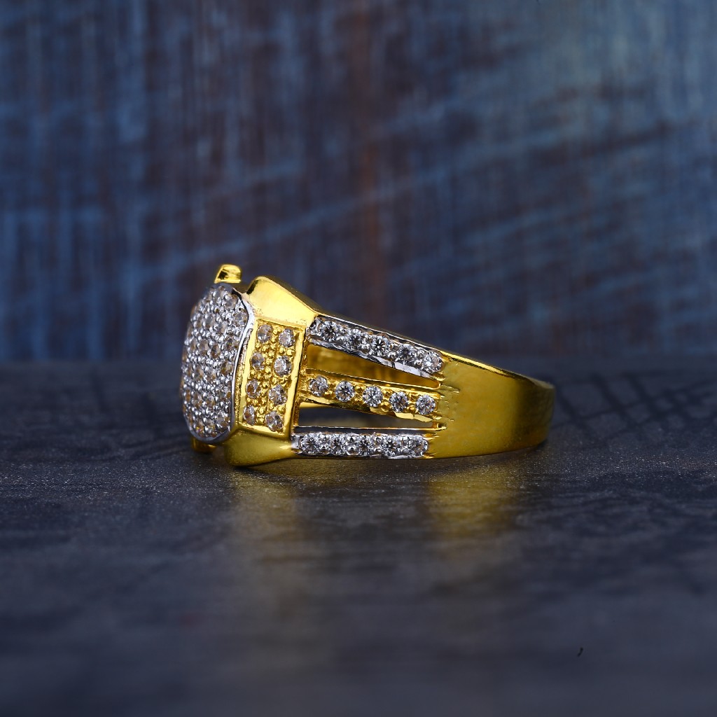 Mens Gold Ring-MR187