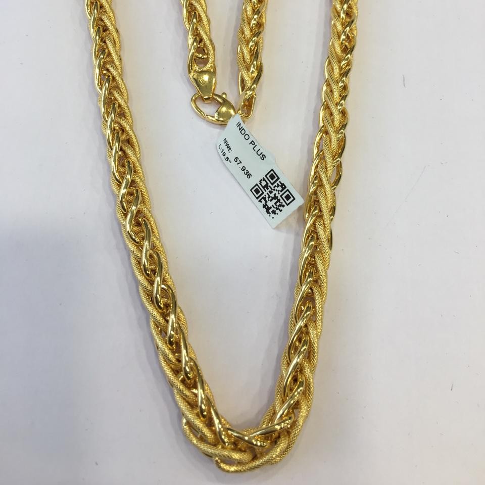 Buy quality 22KT Yellow Gold Elijah Fancy chain For Men in Ahmedabad