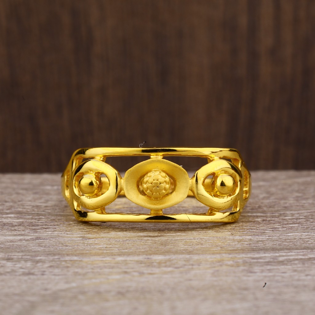 916 Gold Plain Ring LPR213