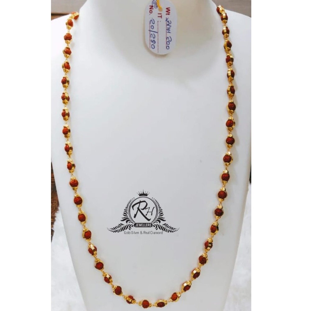22 carat gold lord shivji rudraksha RH-Rd950
