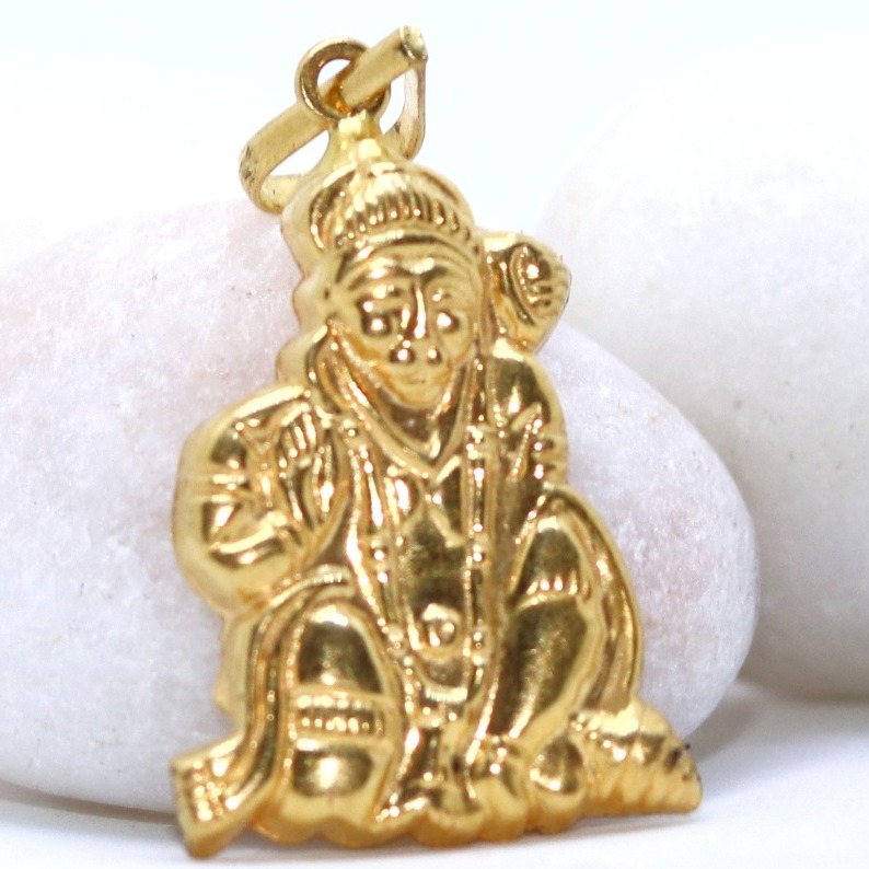 22KT / 916 Gold Delicate Hanumanji Pendant For Universal PNG0105