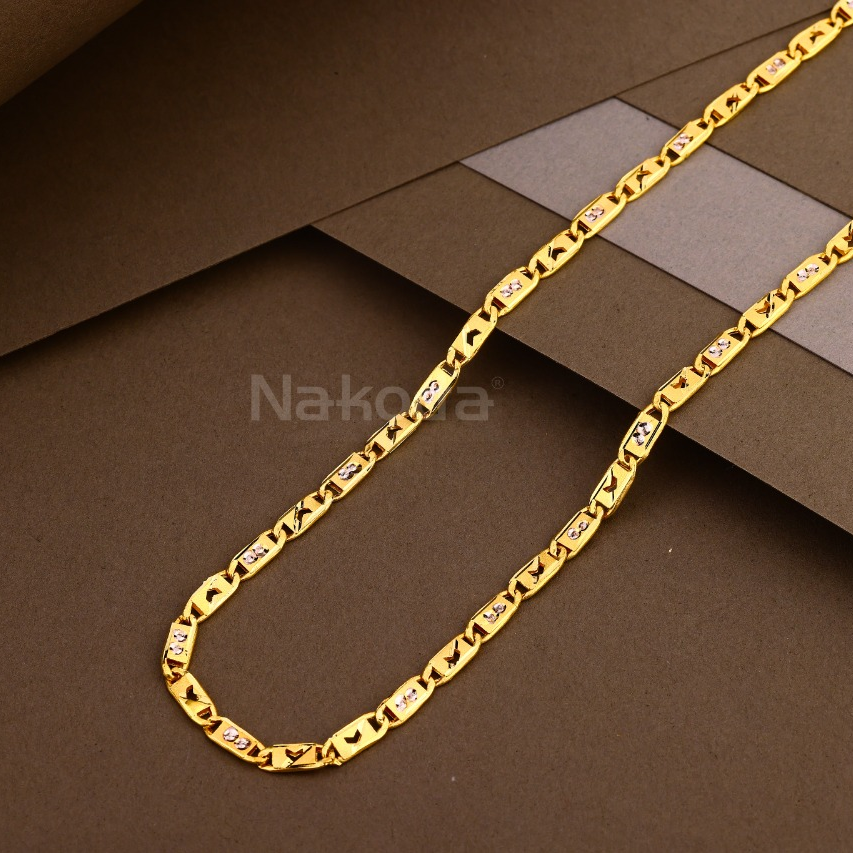 22kt gold exclusive mens hollow chain mhc45