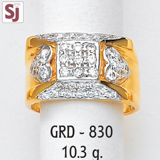 Gents Ring Diamonds GRD-830